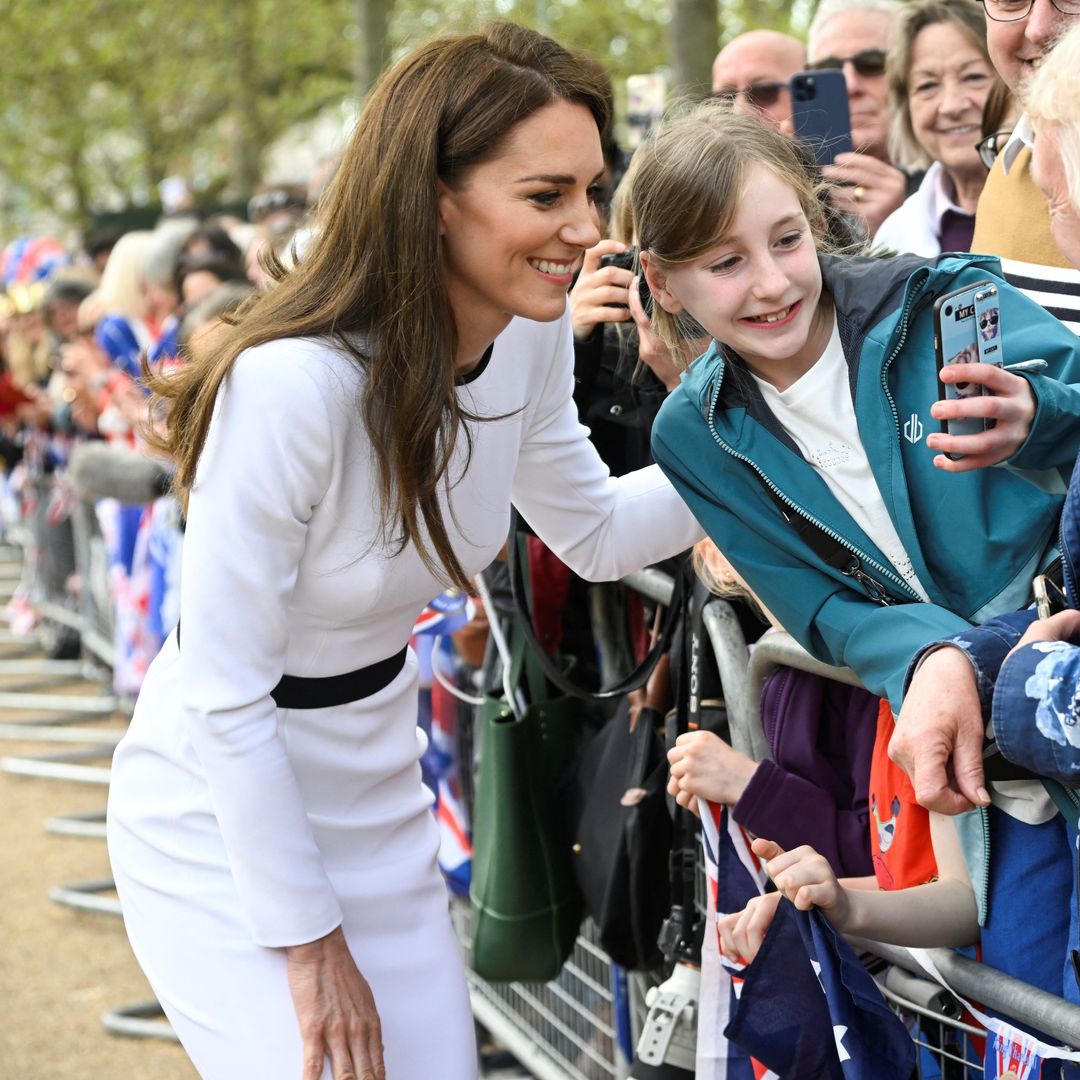Princess Kate, Prince William and King Charles surprise crowds with pre-coronation walkabout - best photos