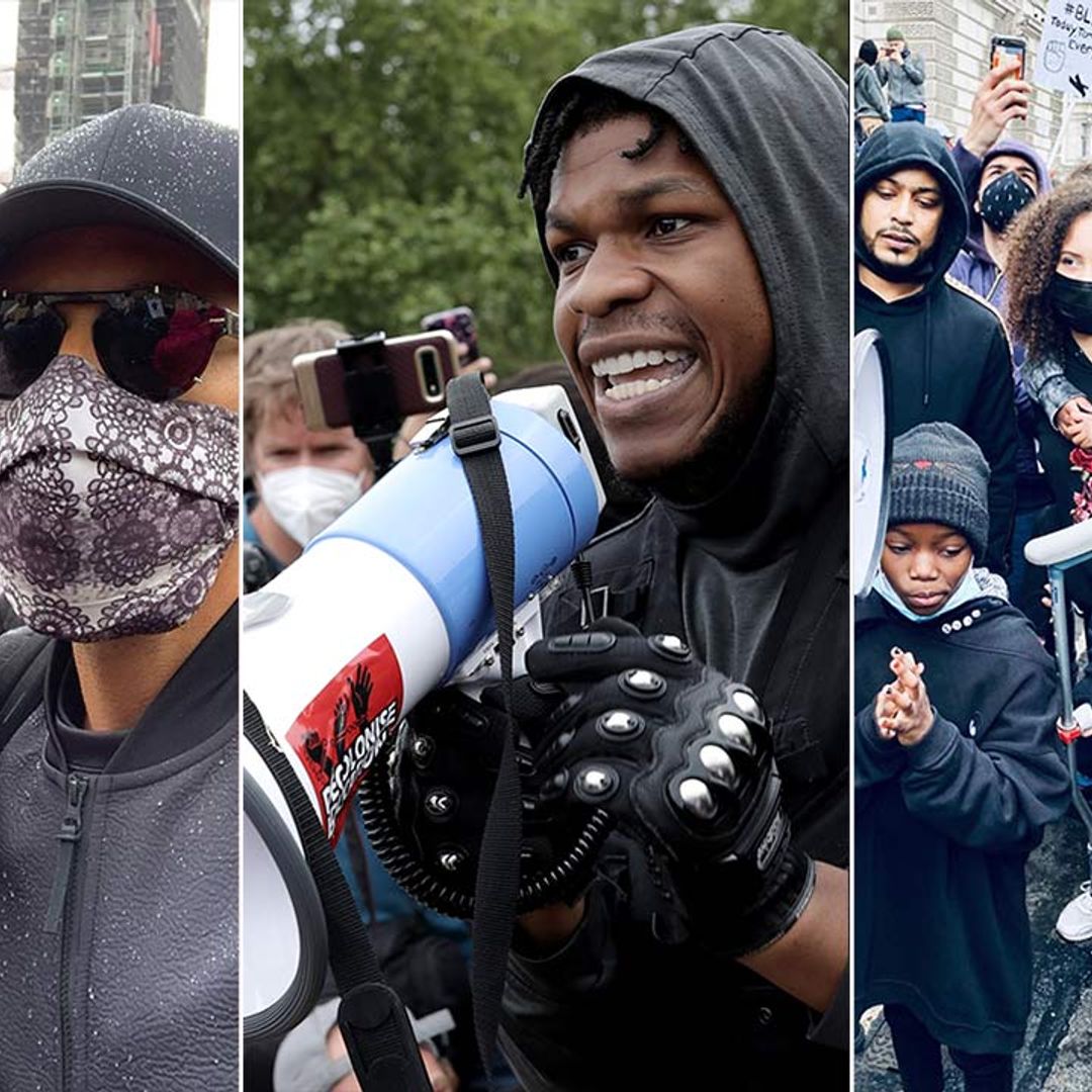 25 celebrities making a stand by joining anti-racism protests