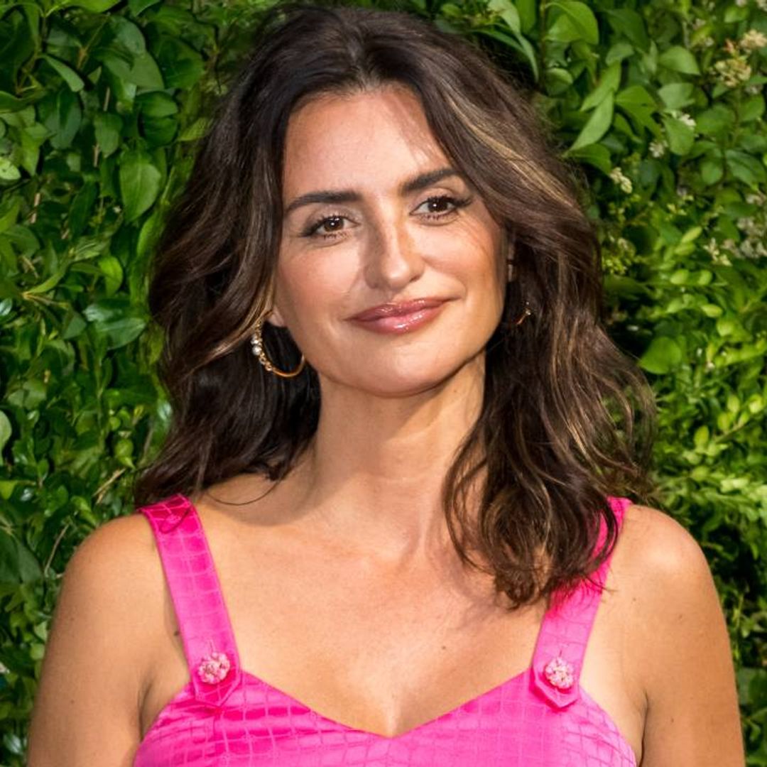 Penelope Cruz turns heads in statement pink dress as she joins famous friends at annual Tribeca dinner