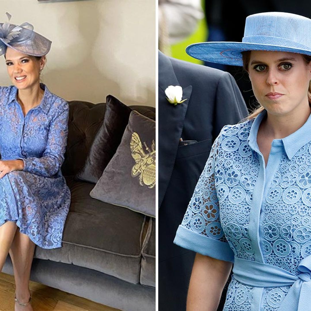 Charlotte Hawkins takes inspiration from Princess Beatrice for stunning new Ascot look