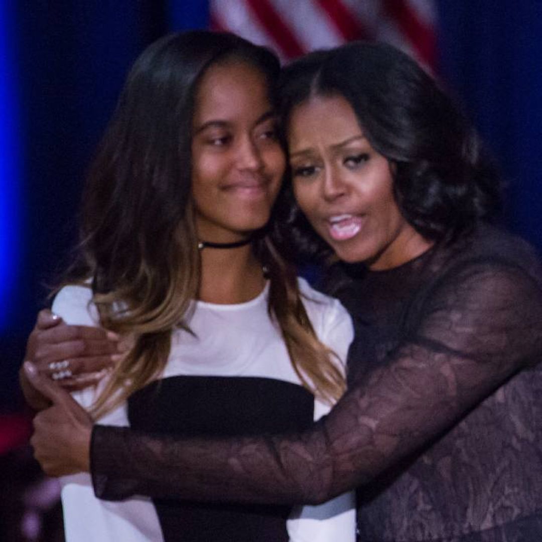 Michelle Obama recalls tearful moment daughter Malia started university