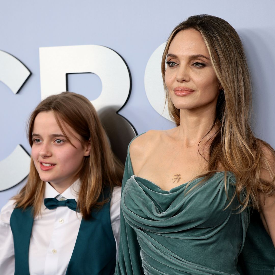 Angelina Jolie and mini-me daughter Vivienne steal the show in breathtaking coordinated outfits at the Tony Awards
