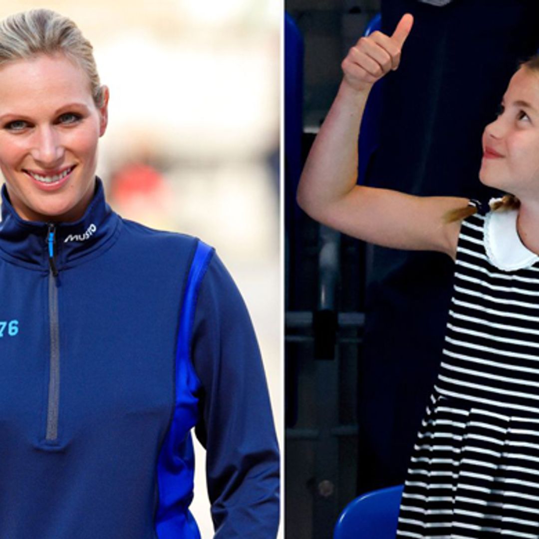 Princess Charlotte takes after Zara Tindall in this sweet way