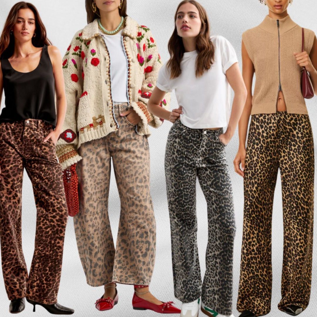 Leopard print jeans are everywhere: Here are 7 I will definitely be buying