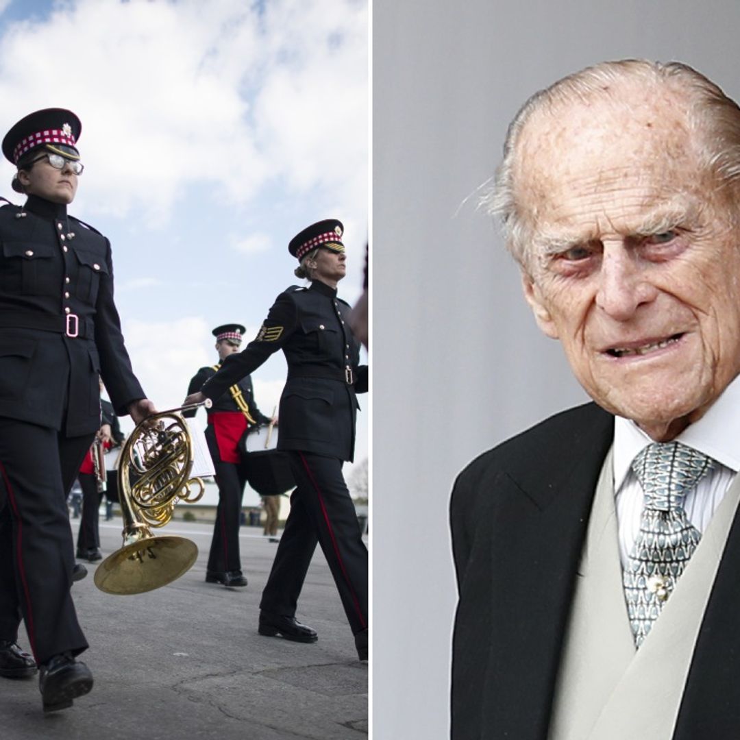 British servicemen and women begin rehearsals for Prince Philip's funeral