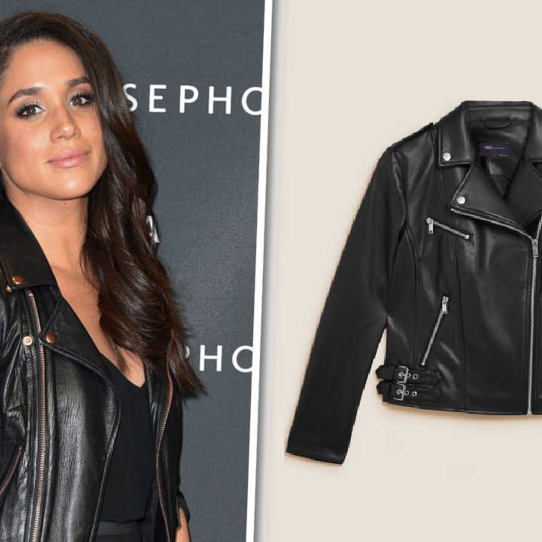 Loved Meghan Markle's leather jacket? This M&S one is so similar
