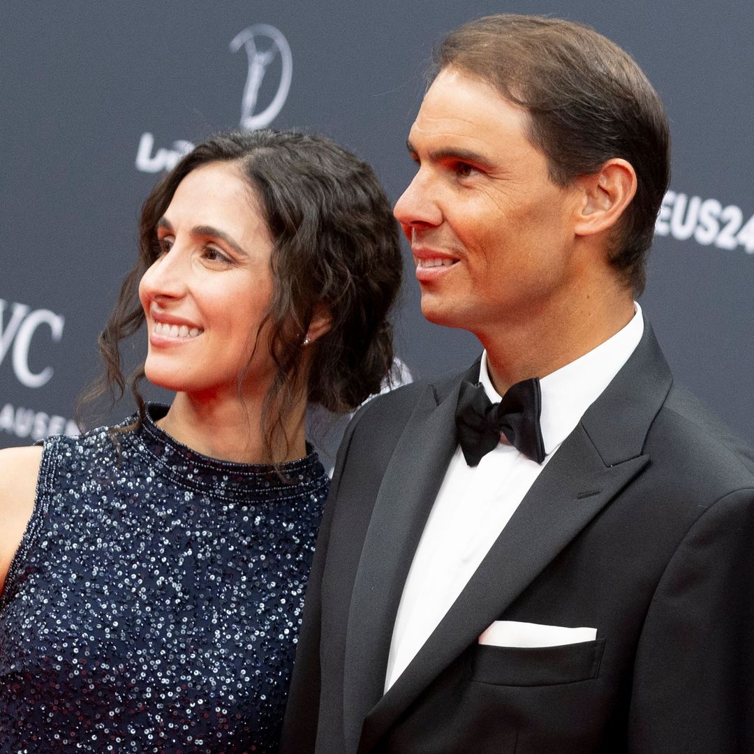 Besotted Rafael Nadal poses for incredibly rare photo with beautiful wife Maria Francisca Perello