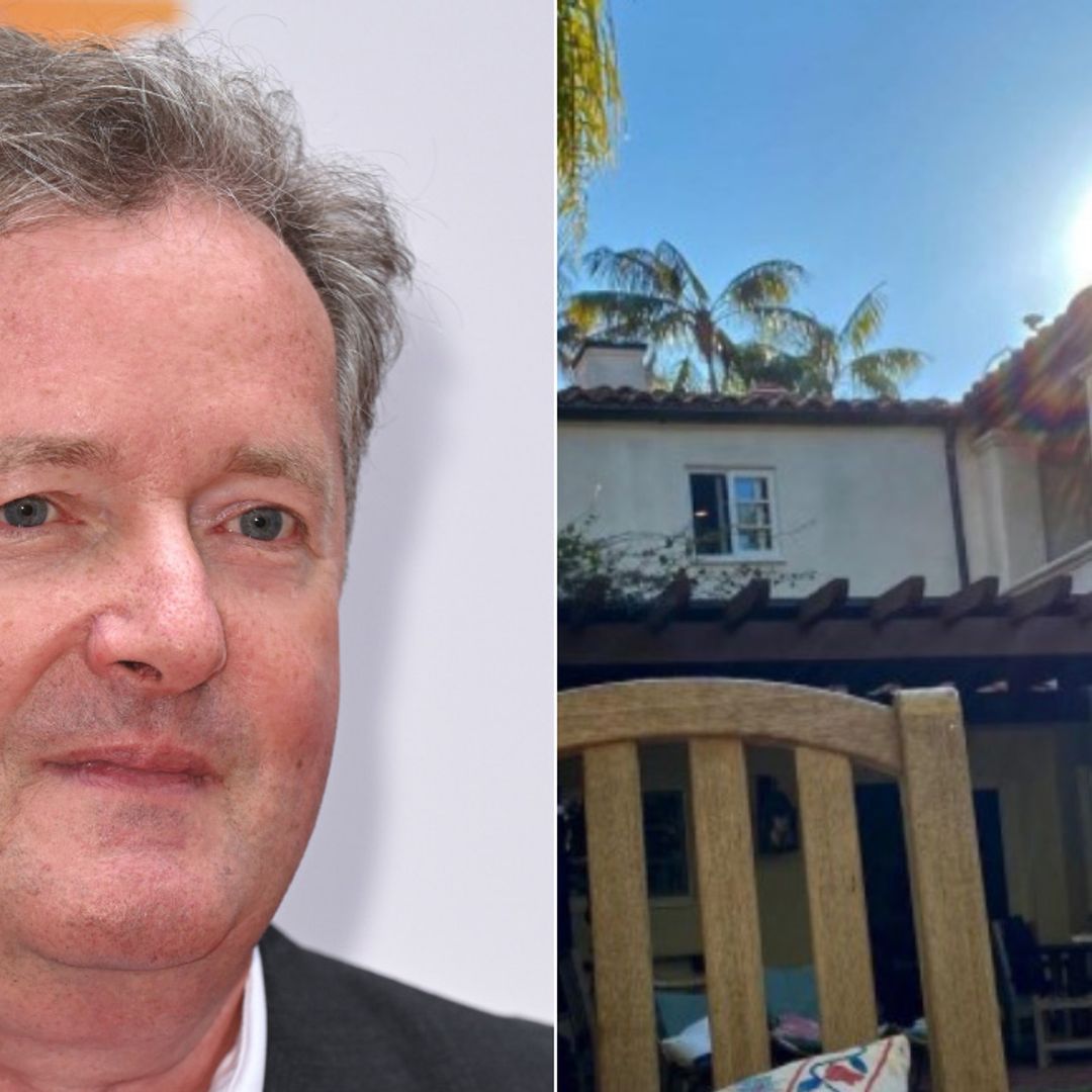 Piers Morgan's latest photo from lavish LA home has fans asking questions