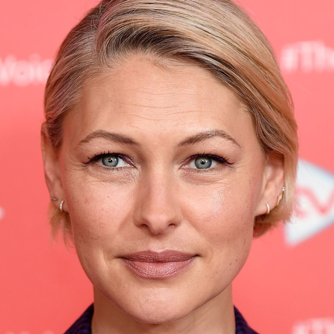 Emma Willis shares rare snap of her children as they join her at work