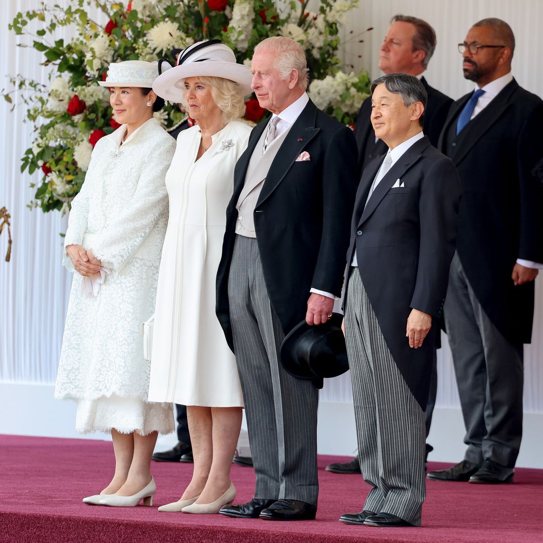 King Charles and Queen Camilla kick off Japan state visit with dazzling ceremonial welcome for Emperor Naruhito and Empress Masako