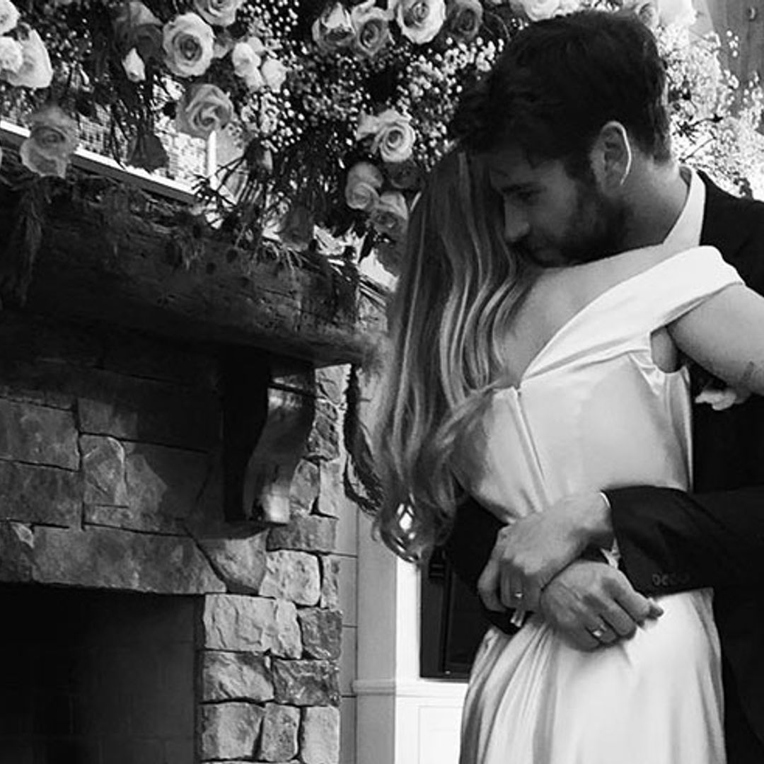 Miley Cyrus and Liam Hemsworth share intimate pictures from surprise wedding – see them here