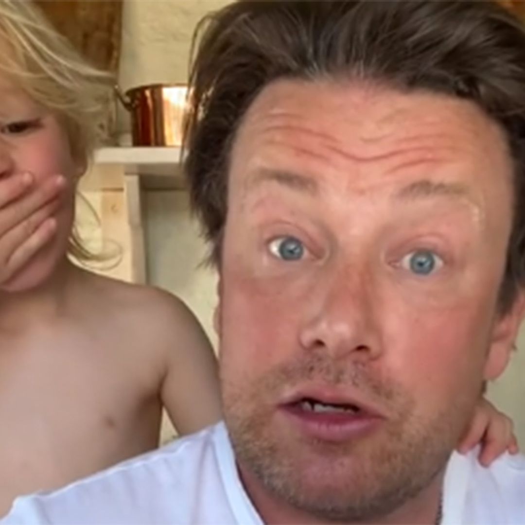 Jamie Oliver's new video featuring son River leaves fans confused for this hilarious reason