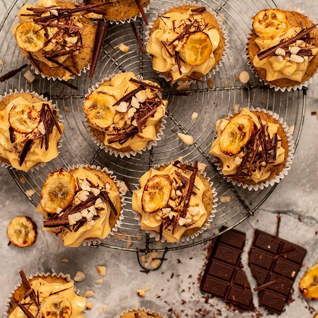 Vegan? You've got to try these peanut butter and banana cupcakes