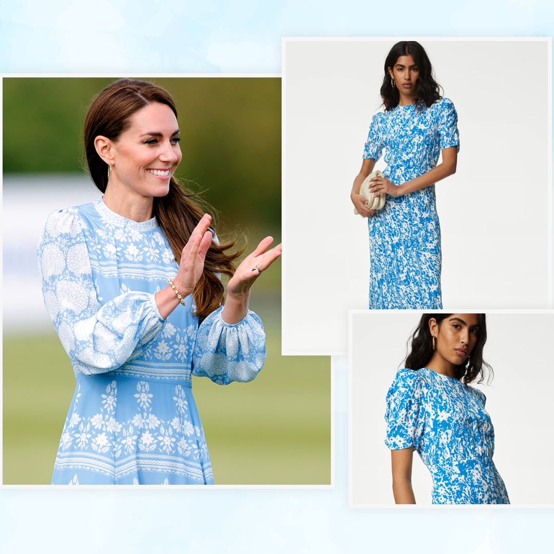 M&S's trending printed dress has Princess Kate's name written all over it