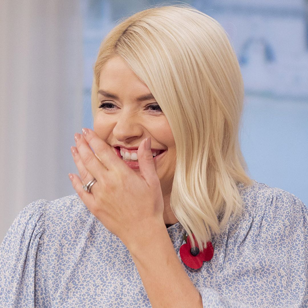 Holly Willoughby caught out sending very cheeky text on-air