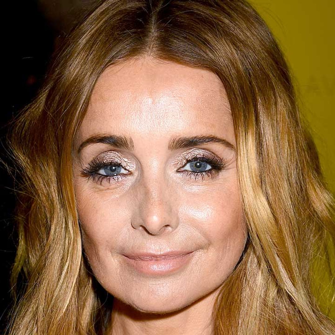 Louise Redknapp stuns in boyfriend jeans and high heels