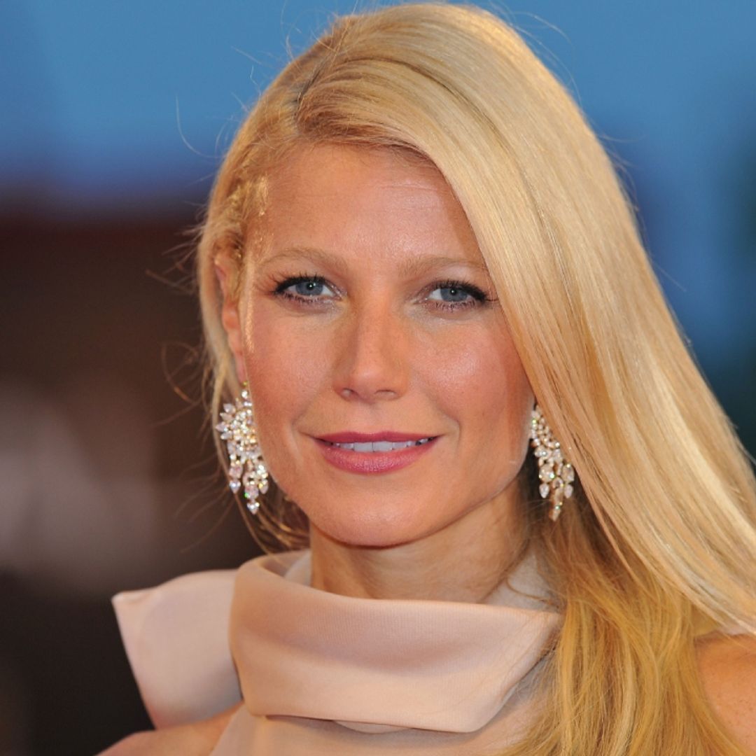 Gwyneth Paltrow poses nude in gold body paint for 50th birthday