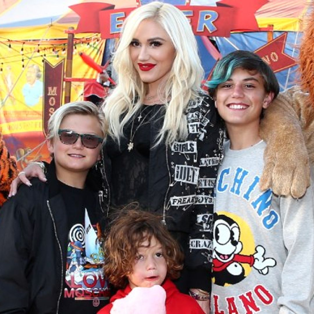 Gwen Stefani's teenage son asks for support as he follows in famous parents footsteps