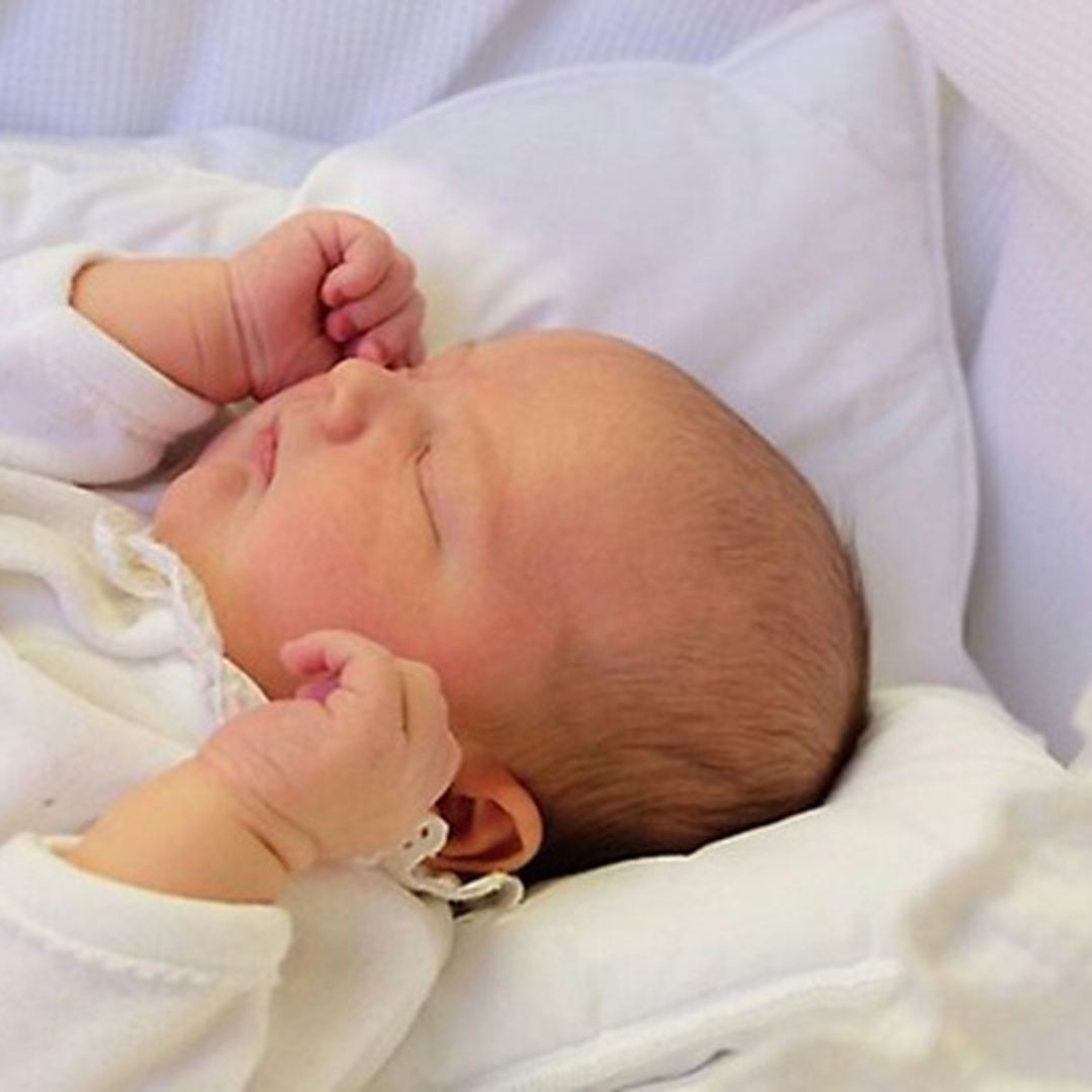 Proud parents Prince Carl Philip and Sofia release first official portrait of newborn son