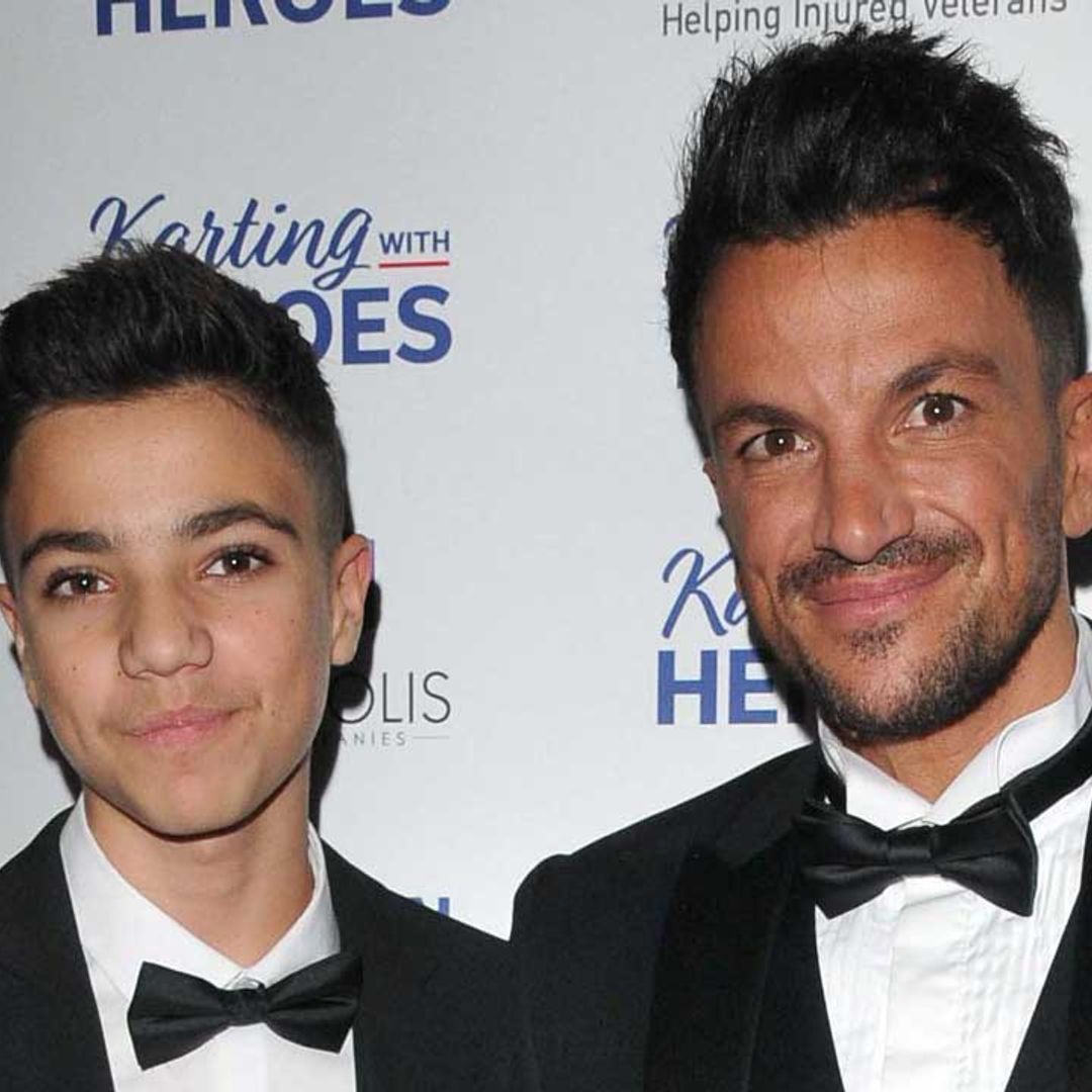 Peter Andre treats son Junior to unbelievable tiered birthday cake