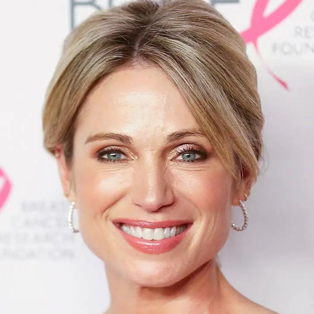 GMA's Amy Robach wows fans in stunning knit dress