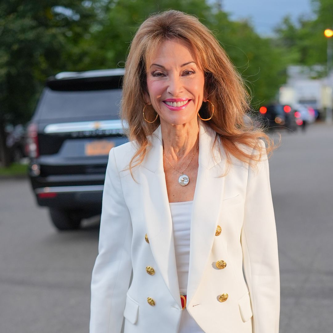 Susan Lucci, 77, wears glam silky suit for wonderful picture with special girlfriends