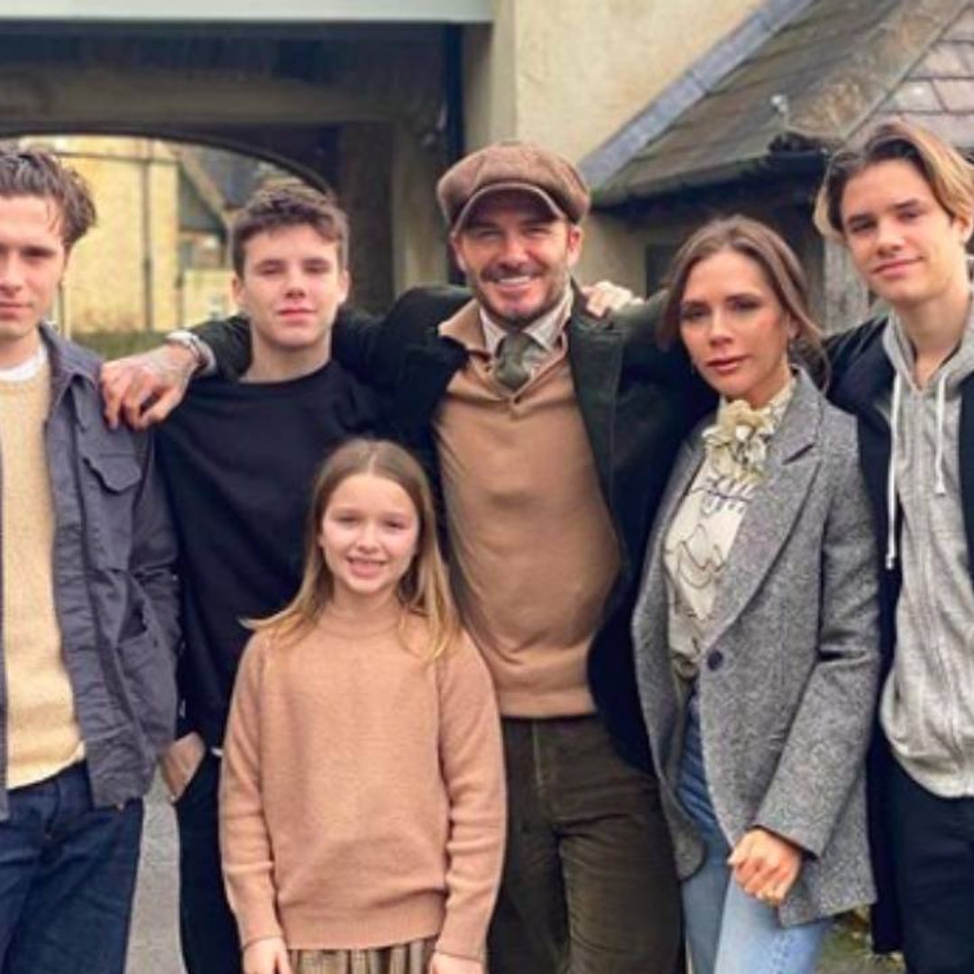 Victoria Beckham shares new photo of her children and David during exotic holiday in Morocco