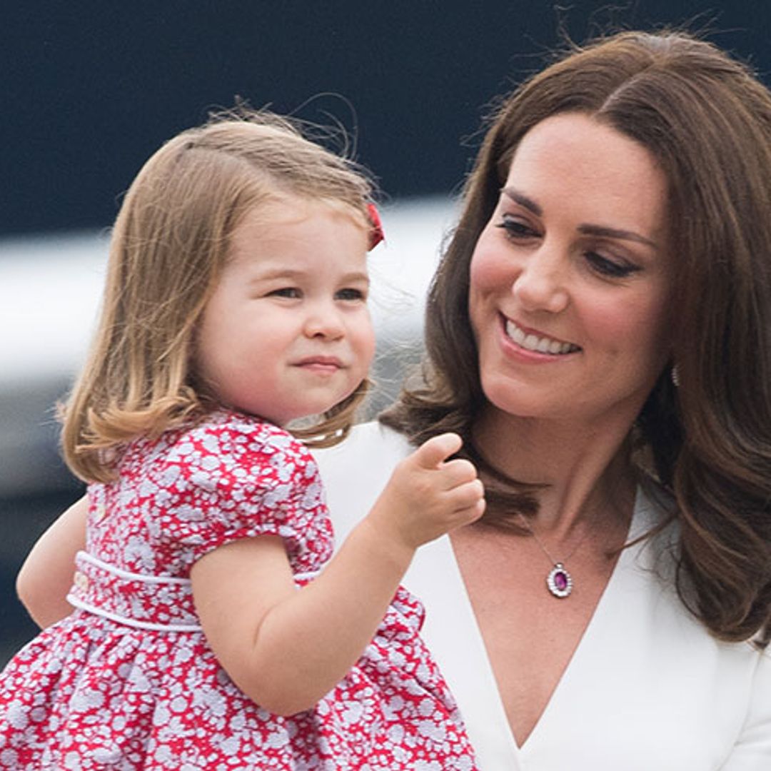 How Kate is bonding with Princess Charlotte days before welcoming baby