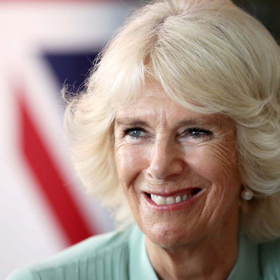 Duchess Camilla's statement ruffled blouse is SO elegant