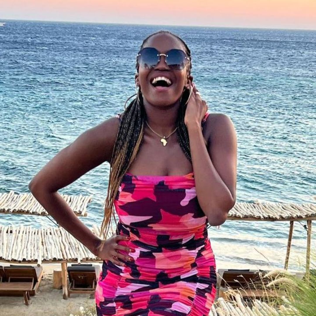 Oti Mabuse reveals she is taking family time with gorgeous holiday snap