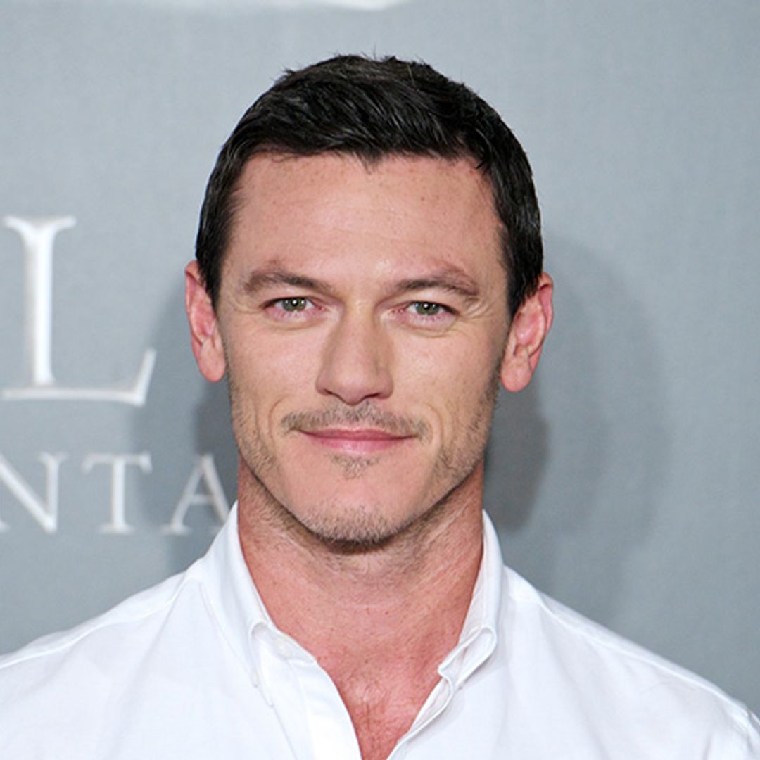 Luke Evans goes blonde! Check out his dramatic new look