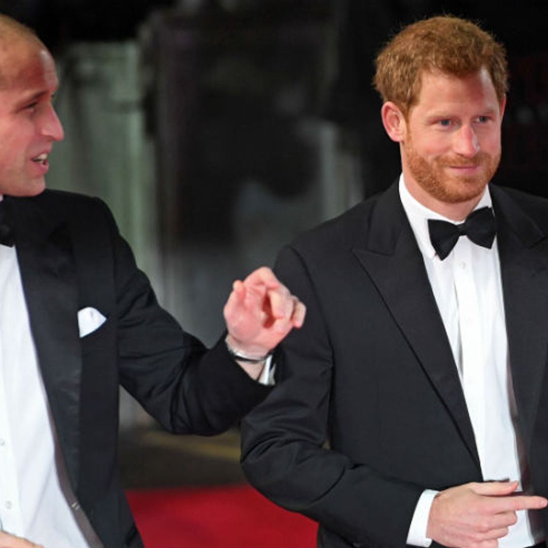 William and Harry make red carpet appearance for Star Wars premiere