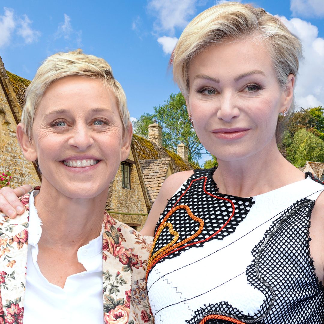 Ellen DeGeneres opens doors to $18m Cotswolds farmhouse after shunning the US