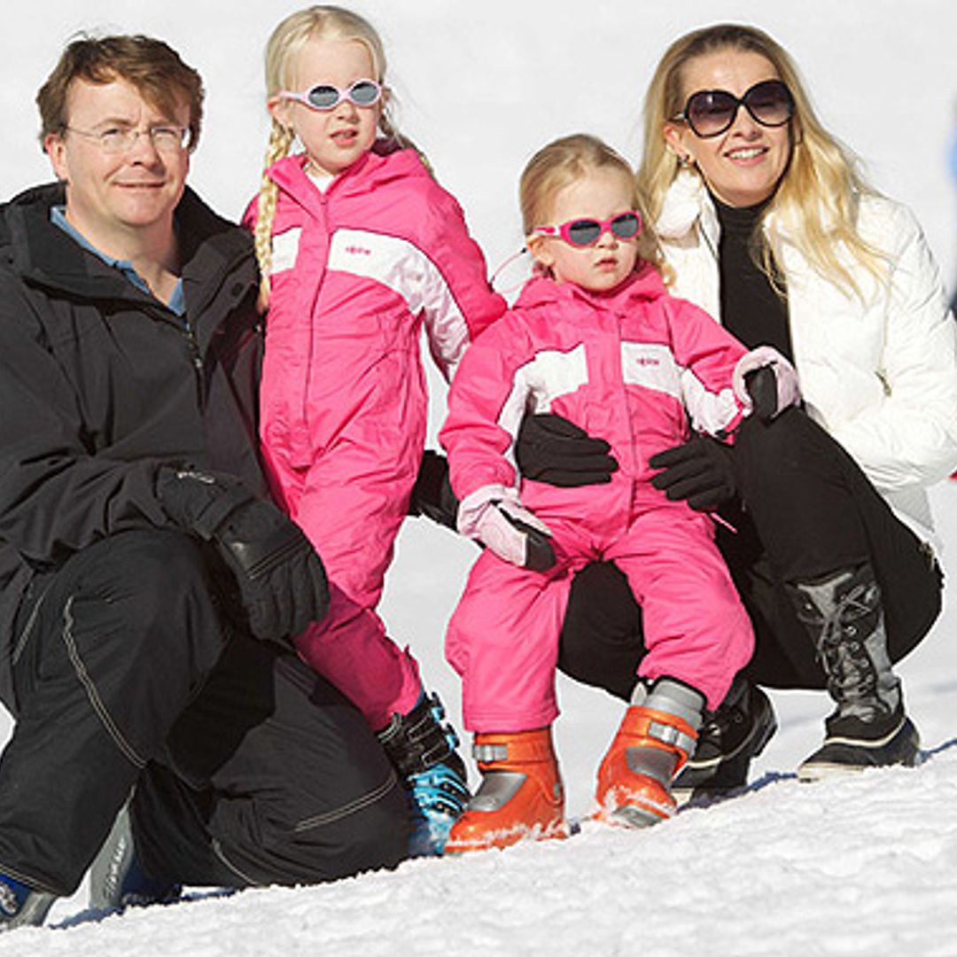 Dutch royals take poignant winter holiday a year after Prince Friso's accident