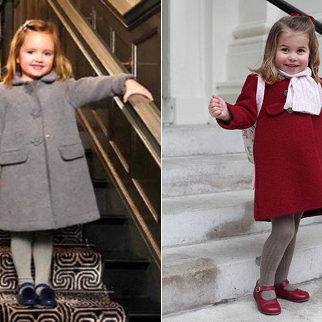 Tamara Ecclestone's daughter Sophia bares strong resemblance to Princess Charlotte in new school photo