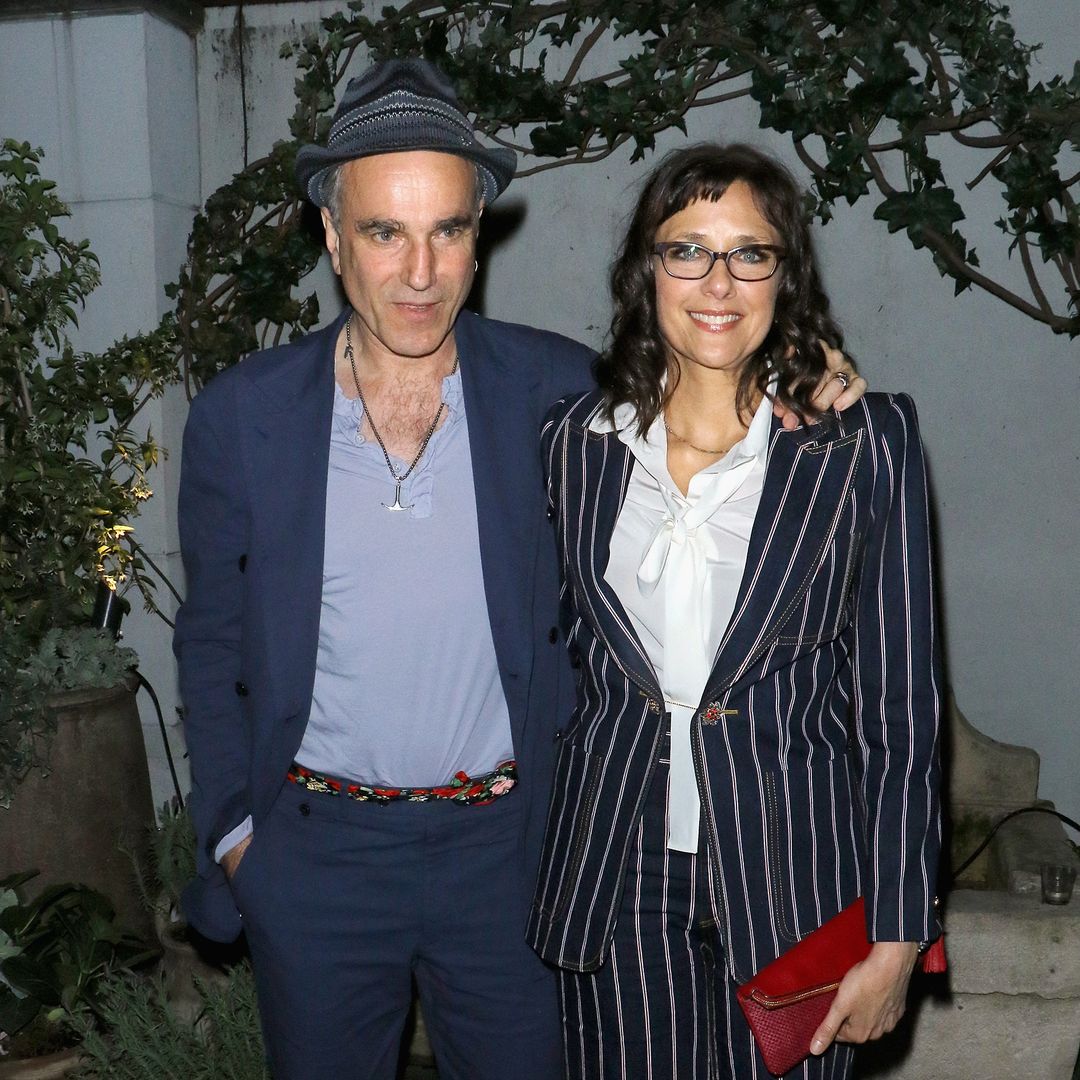 Actor Daniel Day-Lewis and director Rebecca Miller attend the after party for the screening of Sony Pictures Classics' "Maggie's Plan" hosted by Montblanc and The Cinema Society with Mastro Dobel & Kim Crawford Wines at Laduree Soho on May 5, 2016 in New York City