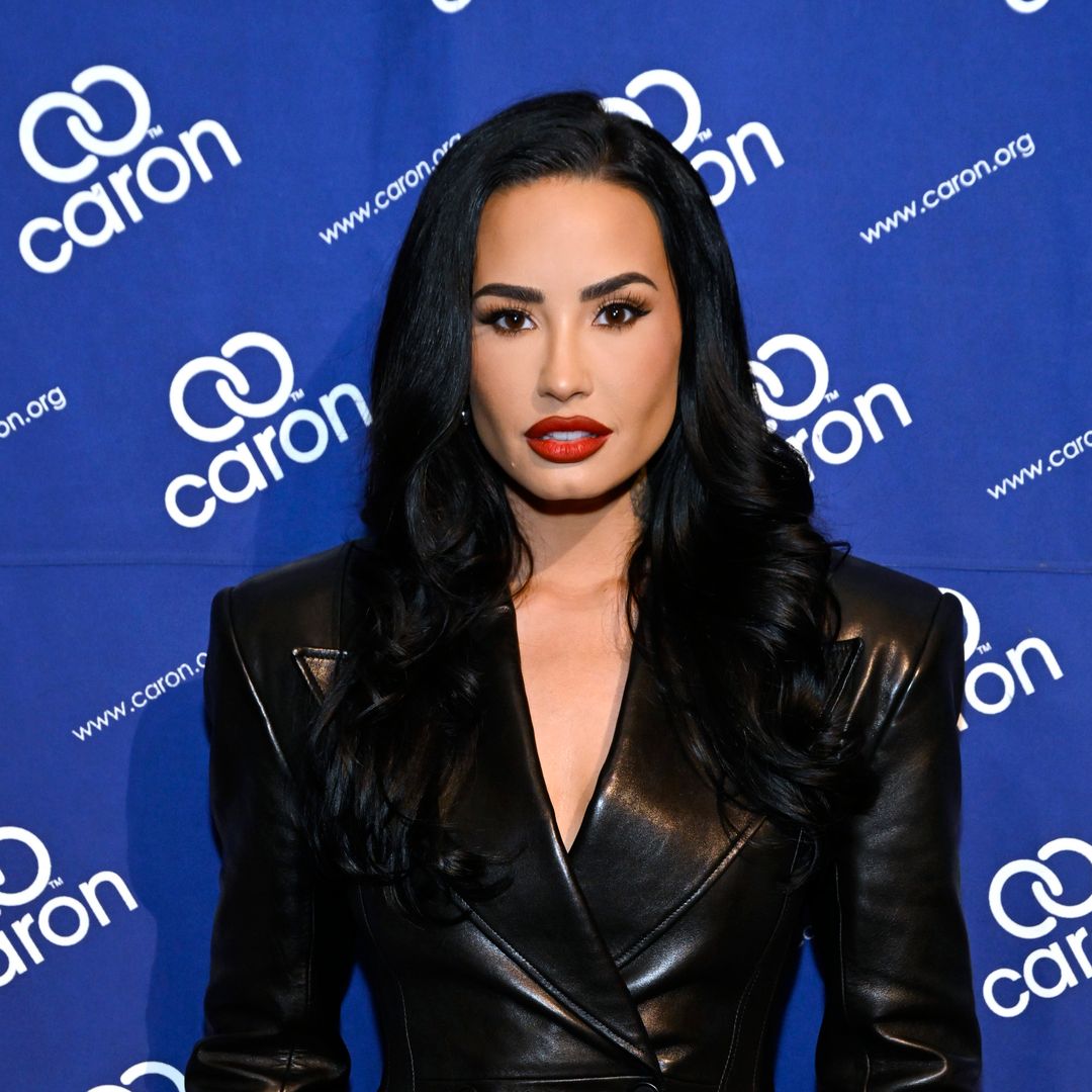 Demi Lovato attends Caron Treatment Centers' New York Gala at Cipriani 42nd Street on April 21, 2025 in New York City