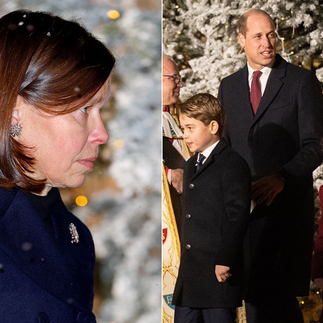 The Queen's niece Lady Sarah Chatto joins royal family as she supports Princess Kate's special moment
