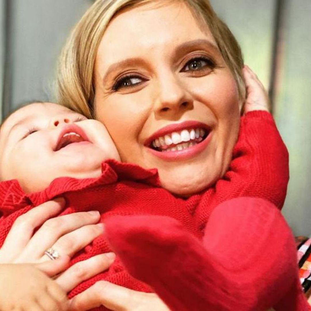 Rachel Riley and Pasha Kovalev's baby laughing is the cutest thing you'll see all day