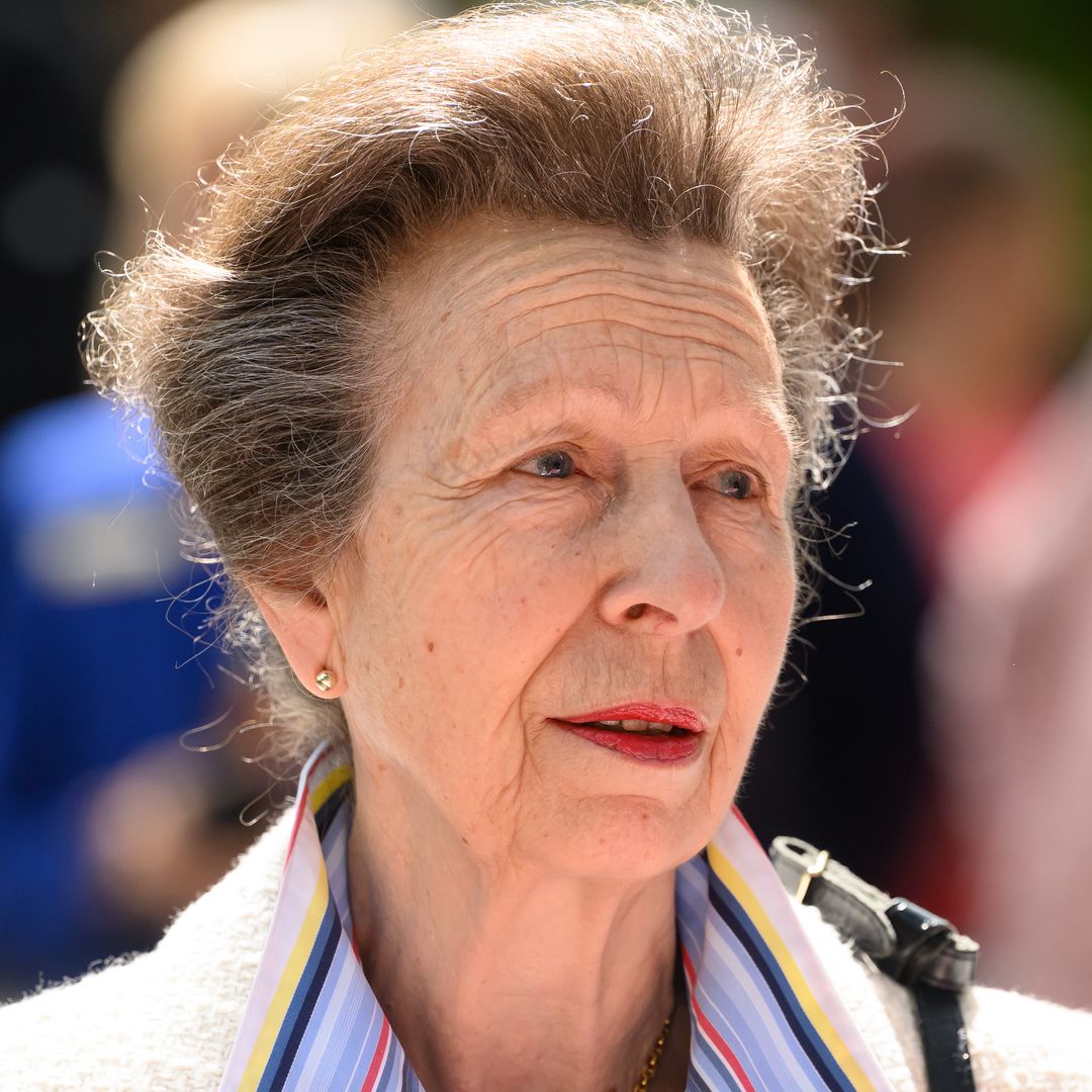 Princess Anne is immaculate in fitted suit with silky shirt