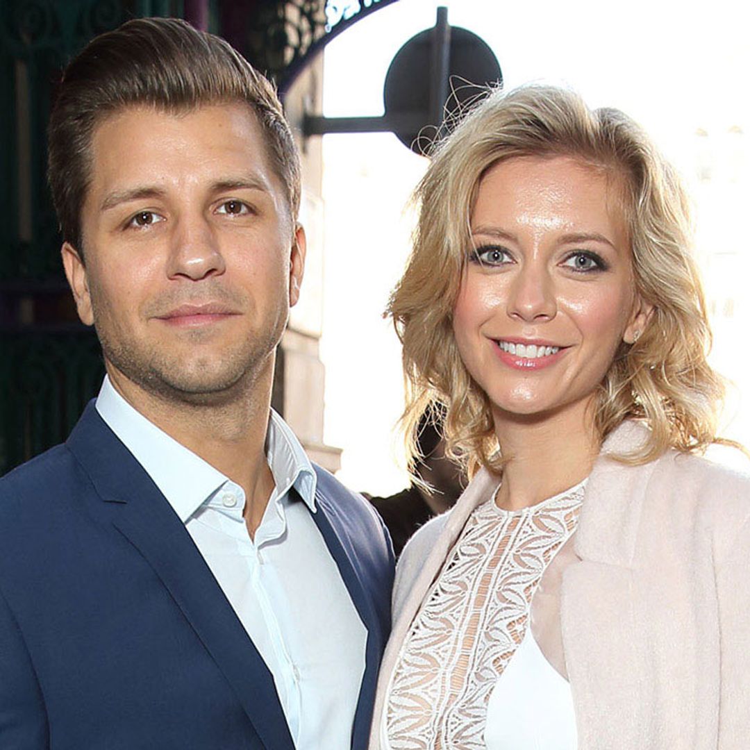 Rachel Riley shows off blossoming baby bump after returning from honeymoon with Pasha Kovalev
