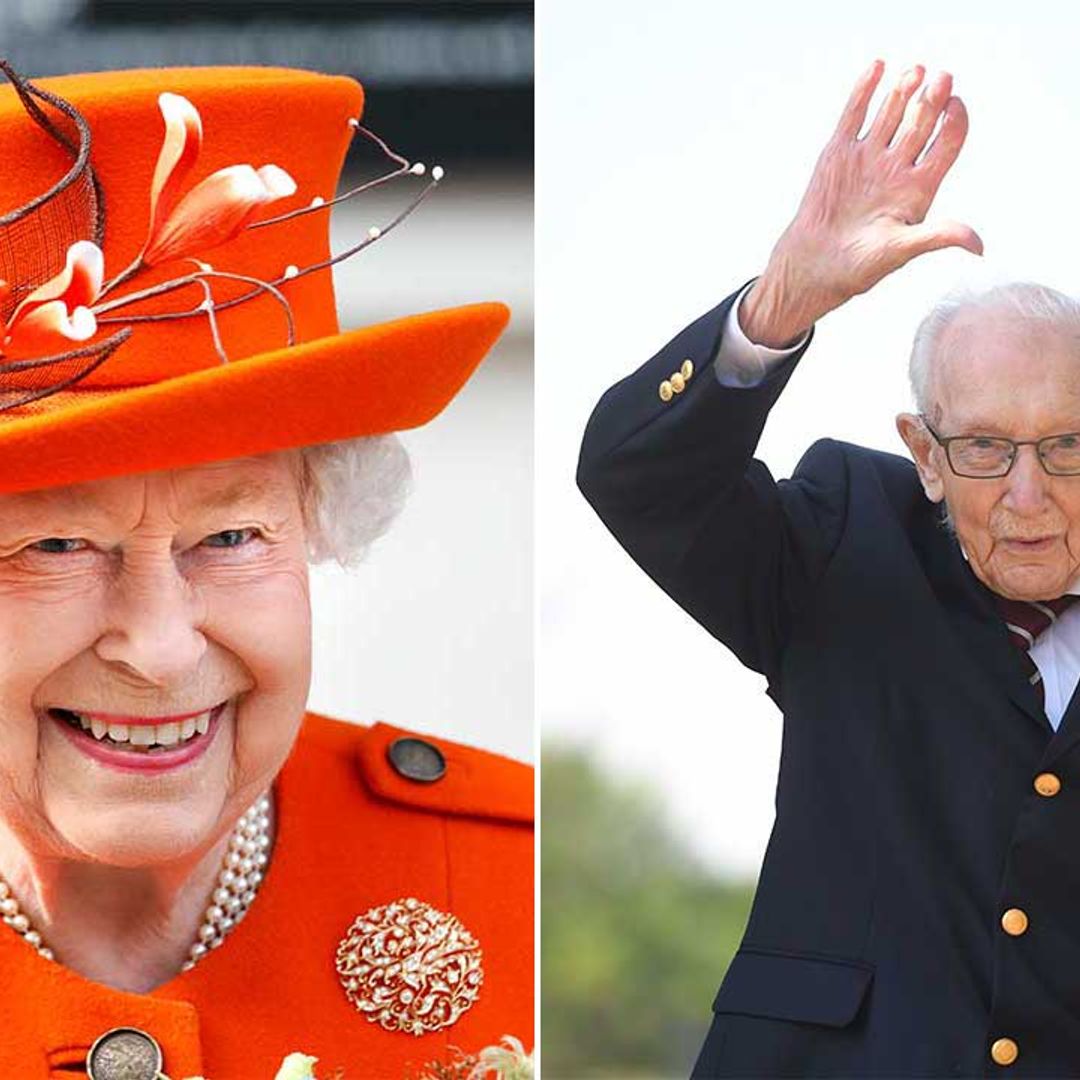 Colonel Tom Moore has best reaction to the Queen's knighthood - watch heartwarming video