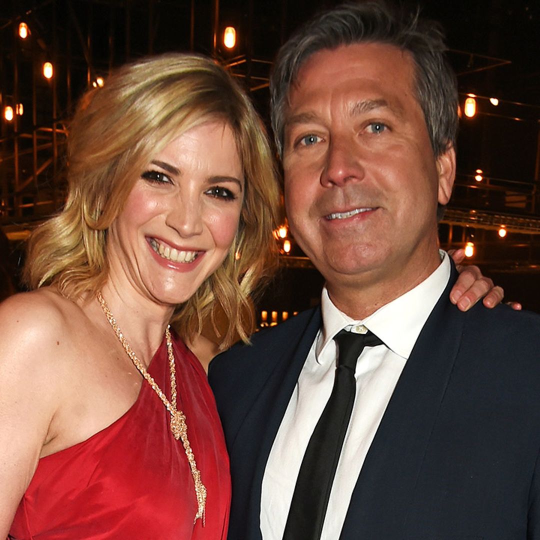 Lisa Faulkner's wedding flower arch has to be seen to be believed