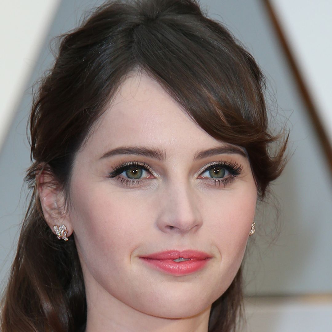 Felicity Jones reveals she is pregnant with her first child - see her growing bump