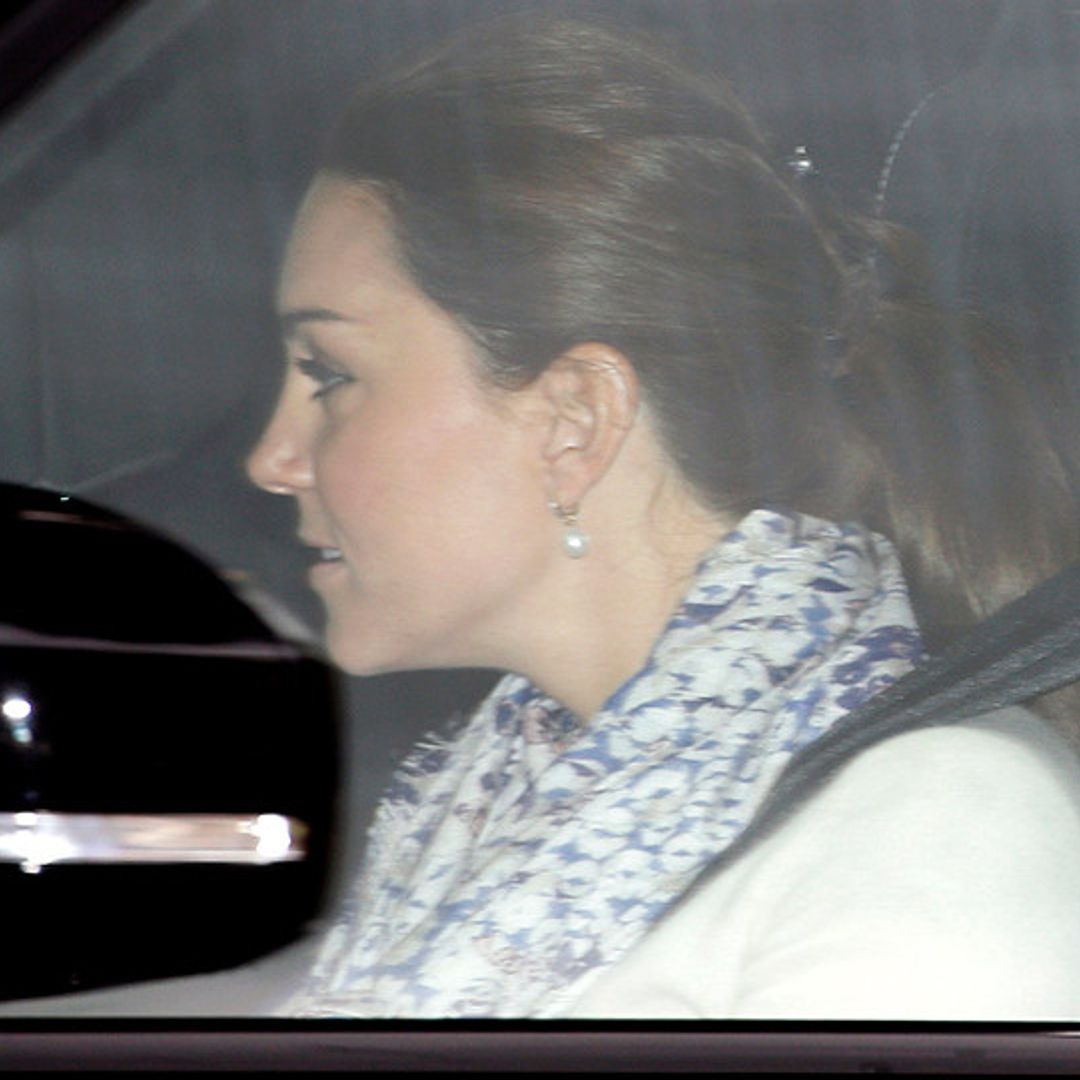 Princess Charlotte heads to Anmer Hall with William, Kate and George