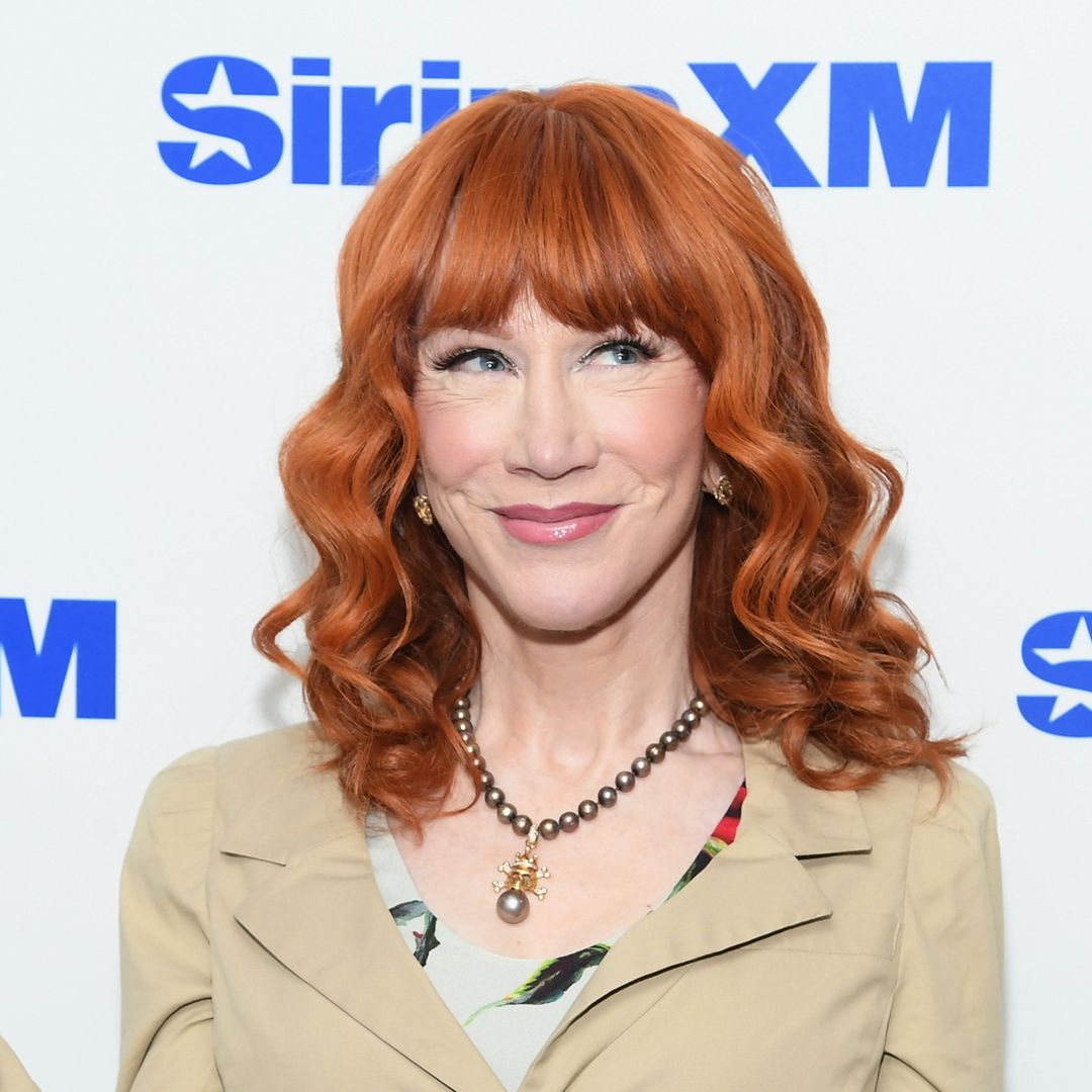 Bikini-clad Kathy Griffin takes Sherri set by storm with show-stopping entrance