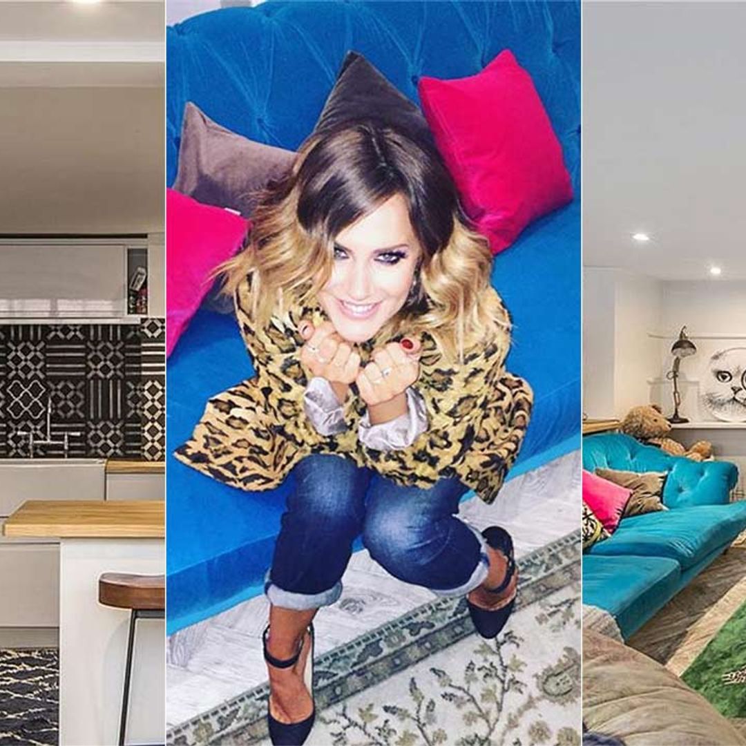 Take a look inside Caroline Flack's £1.1m London home as she prepares to rent it out