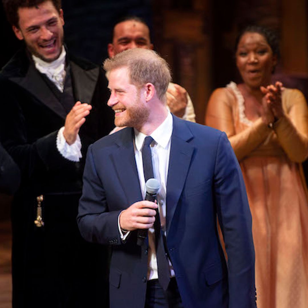 WATCH: The very surprising public move Prince Harry made on Hamilton date night with Meghan