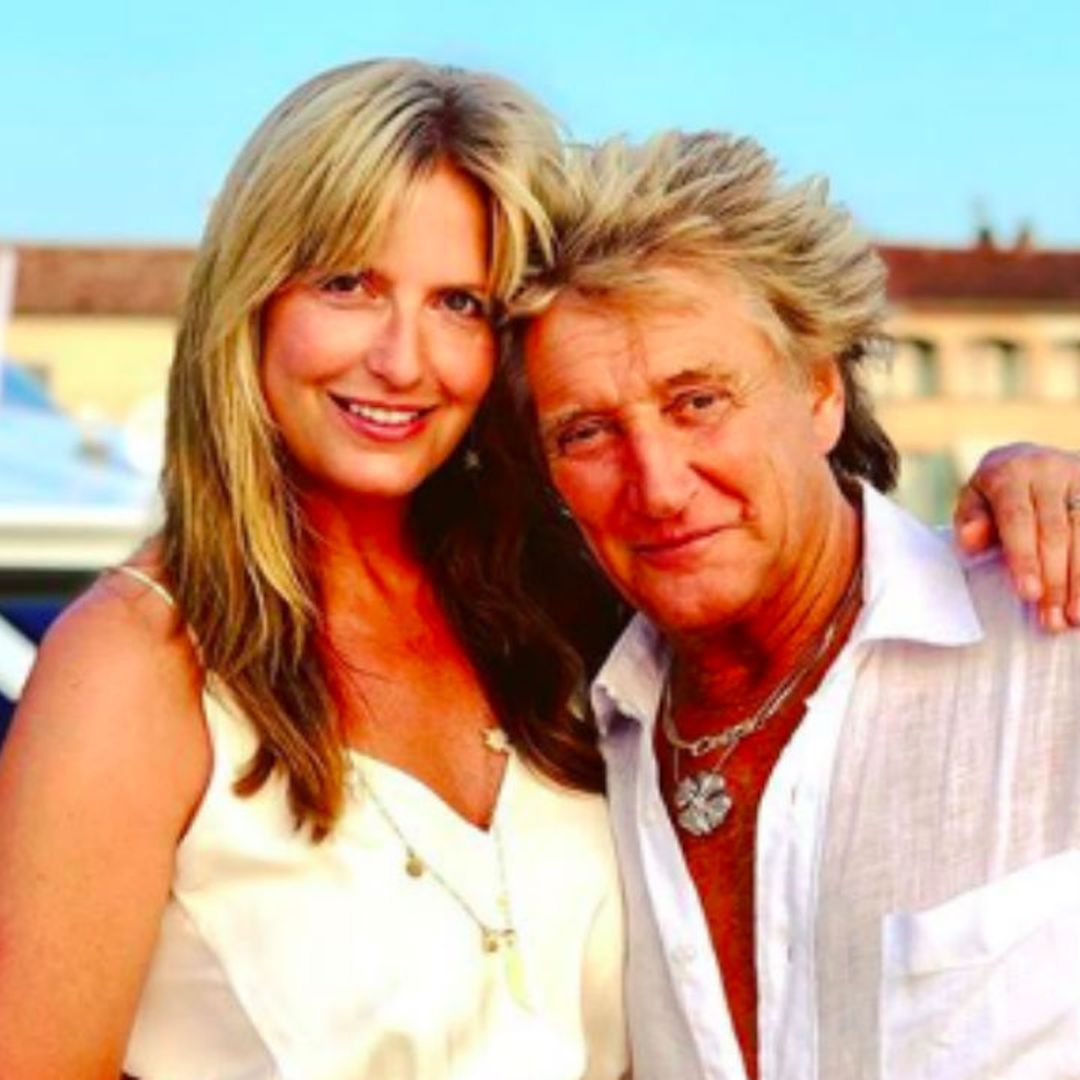 Rod Stewart and Penny Lancaster reflect on special memory in family