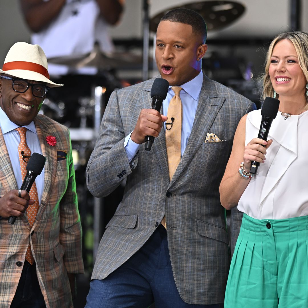 Today family celebrates baby news during live show